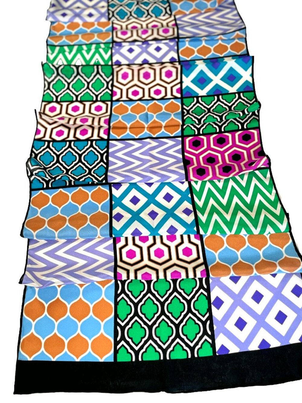 NWT Carlisle Silk Scarf Fabric of Hope Collection